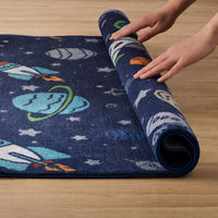 Play Mat Polyester Space Print for Kids Room Use | Astrivo