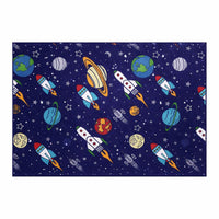 Play Mat Polyester Space Print for Kids Room Use | Astrivo