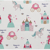 Play Mat Princess Castle Kids Rug for Playroom | Elowin