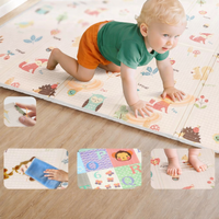 Play Mat Reversible Foldable Baby Activity Rug Multicolor | Aiyapo