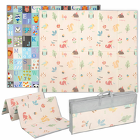 Play Mat Reversible Foldable Baby Activity Rug Multicolor | Aiyapo