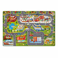 Play Mat Road Game Carpet Modern Playroom Use | Ruvano