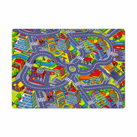 Play Mat Road Game Carpet for Kids Modern Play Area | Raxiko