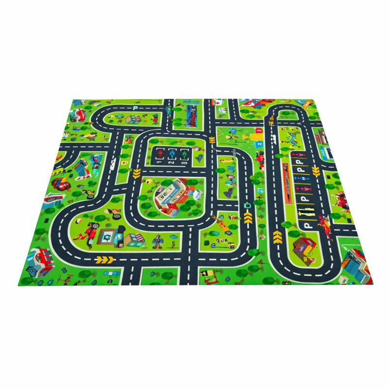Play Mat Traffic Road Rug Kids Playroom City Design | Ravino