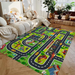 Play Mat Traffic Road Rug Kids Playroom City Design | Ravino