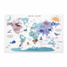 Play Mat World Map Rug for Learning Geography | Ocevia