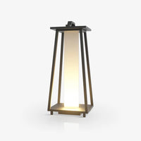 Portable Outdoor LED Lantern Stainless Steel Warm Light | Lantra