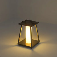 Portable Outdoor LED Lantern Stainless Steel Warm Light | Lantra