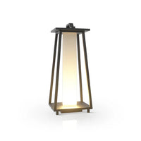 Portable Outdoor LED Lantern Stainless Steel Warm Light | Lantra