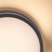 Round LED Metal Wall Light Outdoor Modern Design | Reylum