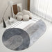 Rug Geometric Oval Scandinavian Polyester Finish | Tomira