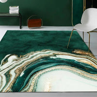 Rug Polyester Abstract Marble Modern Bedroom | Verdeon