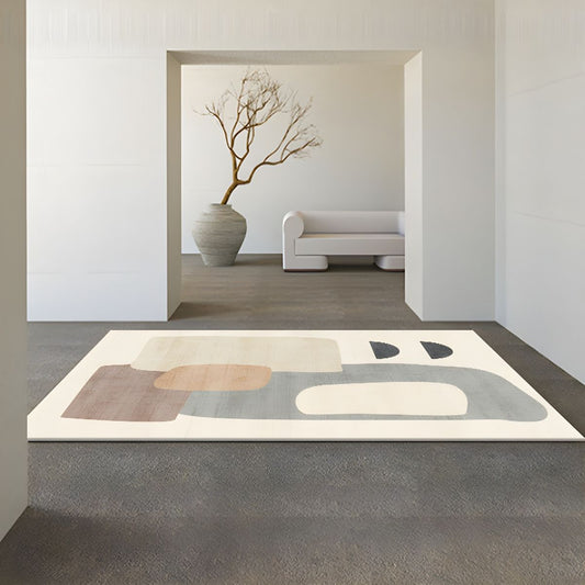Rug with Colour Mix Scandinavian Interior Polyester | Sovino