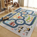 Rug with Educational Road Pattern Kids Play Mat | Montera