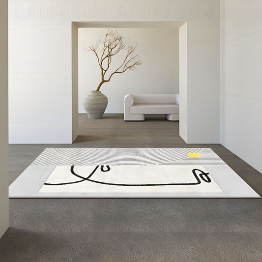 Rug with Geometric Pattern Scandinavian Style | Arilo