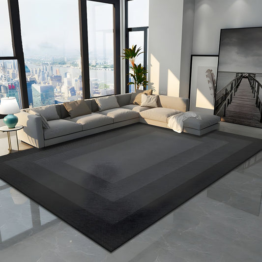 Rug with Ombre Gradient Polyester Nordic Living Room | Arvello