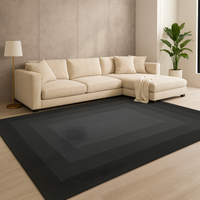 Rug with Ombre Gradient Polyester Nordic Living Room | Arvello
