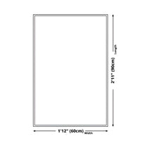 Rug with Washable Polyester Industrial Style | Zenvor