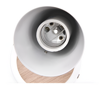 Scandinavian Wall Light Adjustable 90° Wood Metal | Olvaro