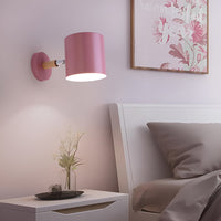 Scandinavian Wall Light Adjustable 90° Wood Metal | Olvaro