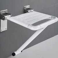 Shower Stool with Stainless Steel Foldable Design | Fovira