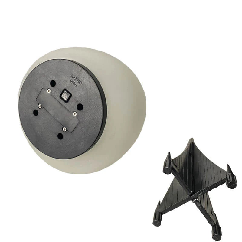Solar Frosted Globe Ground Light Outdoor | Toldan