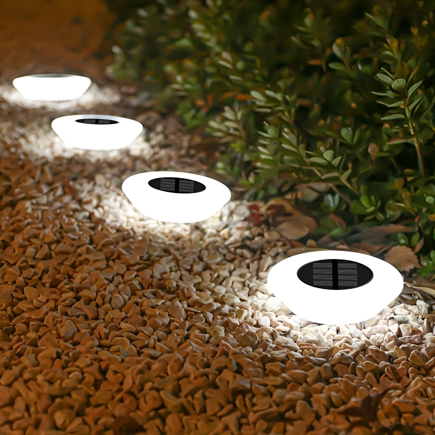 Solar Garden Light LED Warm White Outdoor Path Lighting | Losviro