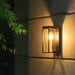 Solar Glass Wall Light Outdoor for Exterior Use | Salwizo