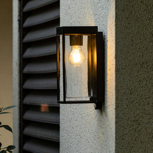 Solar Glass Wall Light Outdoor for Exterior Use | Salwizo