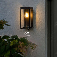 Solar Glass Wall Light Outdoor for Exterior Use | Salwizo