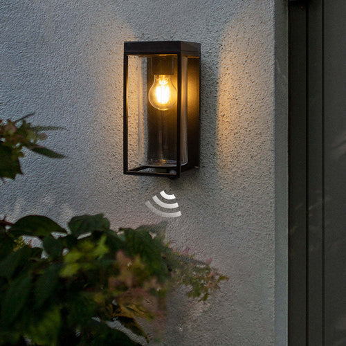 Solar Glass Wall Light Outdoor for Exterior Use | Salwizo
