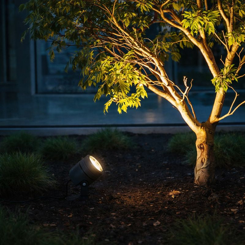 Solar LED Garden Spotlight Outdoor Ground Light | Heliaro