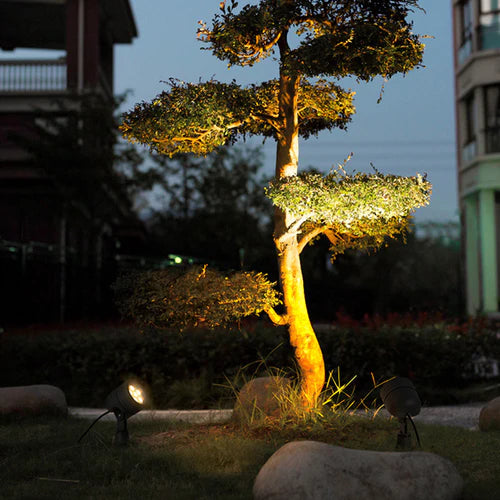 Solar LED Garden Spotlight Outdoor Ground Light | Heliaro