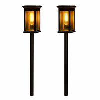 Solar LED Lantern Path Light Outdoor ABS | Polvaxi