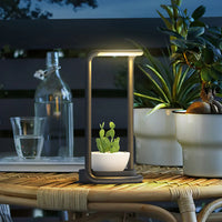 Solar LED Rectangular Outdoor Floor Lamp Garden Light | Revelo
