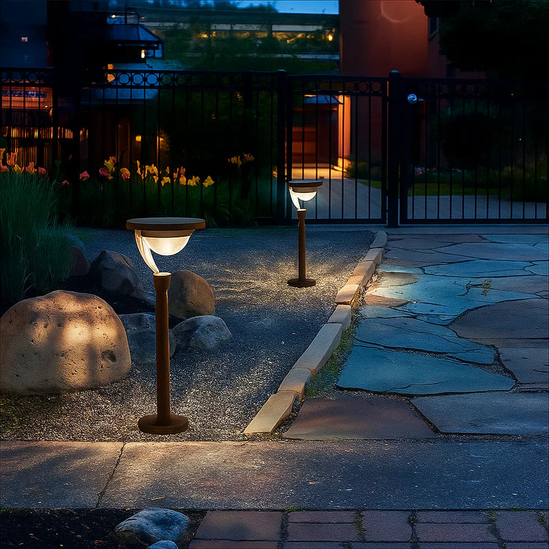 Solar Decorative Pattern Path Light Outdoor | Luvero