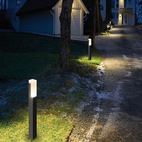 Solar Motion Sensor Outdoor Path Light Metal | Sapviro