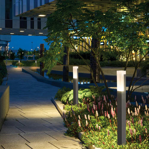 Solar Motion Sensor Outdoor Path Light Metal | Sapviro
