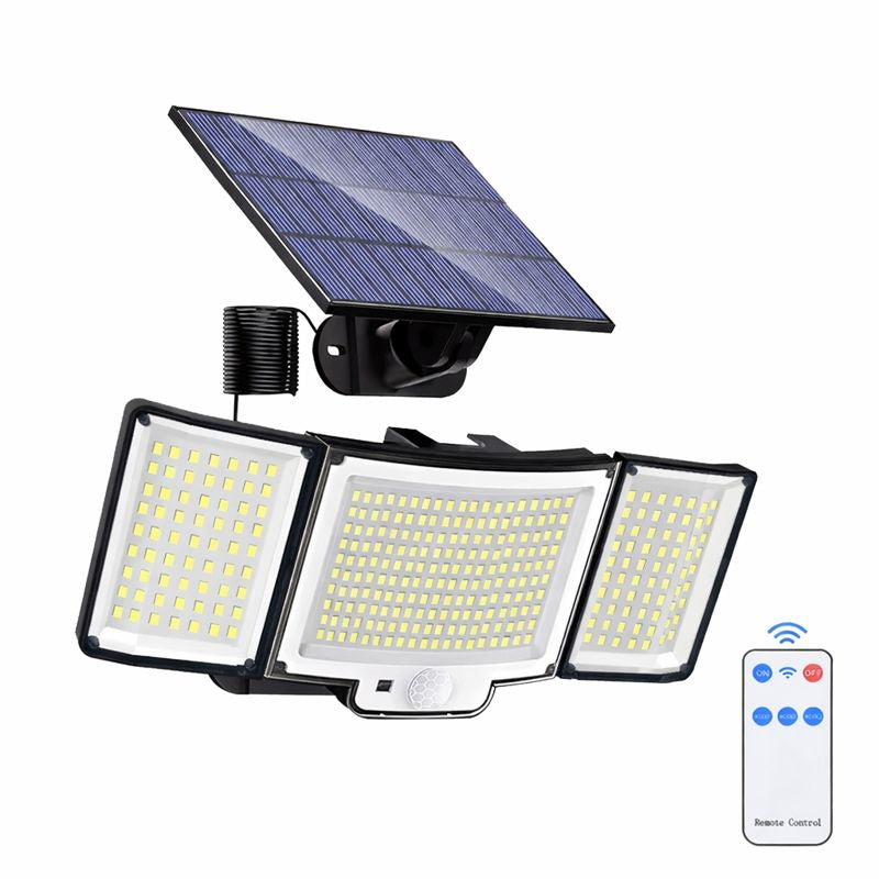 Solar Motion Sensor Wall Light LED Outdoor | Delora