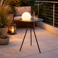 Solar Outdoor Side Table Lamp Tripod Design | Solario