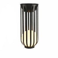 Solar Powered Metal Outdoor Floor Lamp Modern Design | Solarvo