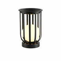Solar Powered Metal Outdoor Floor Lamp Modern Design | Solarvo
