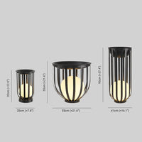 Solar Powered Metal Outdoor Floor Lamp Modern Design | Solarvo