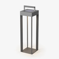 Solar Stainless Steel Outdoor Lantern Minimalist Design | Solaryn