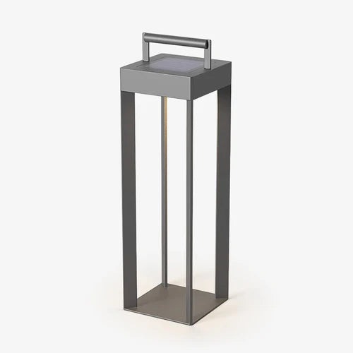 Solar Stainless Steel Outdoor Lantern Minimalist Design | Solaryn