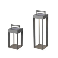 Solar Stainless Steel Outdoor Lantern Minimalist Design | Solaryn