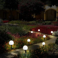 Spherical Solar Garden Path Light Outdoor | Saldion