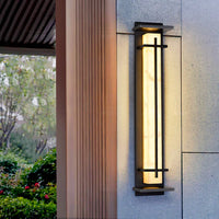 Stainless Steel Outdoor Wall Light Alabaster Look | Raylux