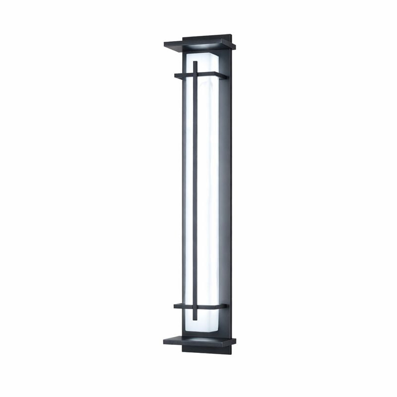 Stainless Steel Outdoor Wall Light Alabaster Look | Raylux
