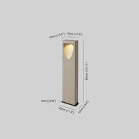 Stone Outdoor Path Light Warm LED Modern Design | Radelo